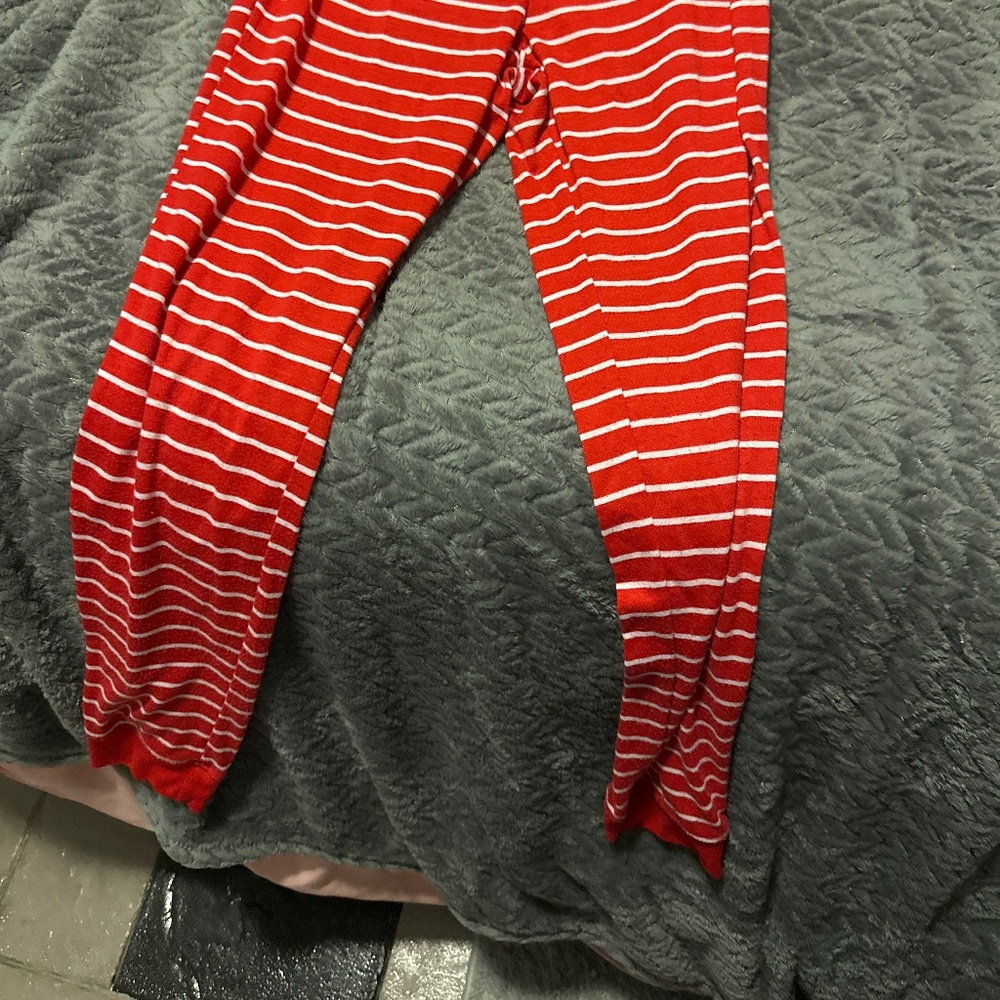 Cute, red and white comfy pajamas